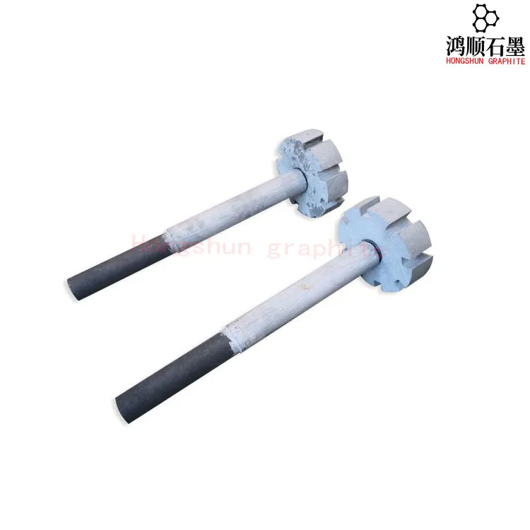 Gwrth-ocsidiad Carbon Graphite Rotor